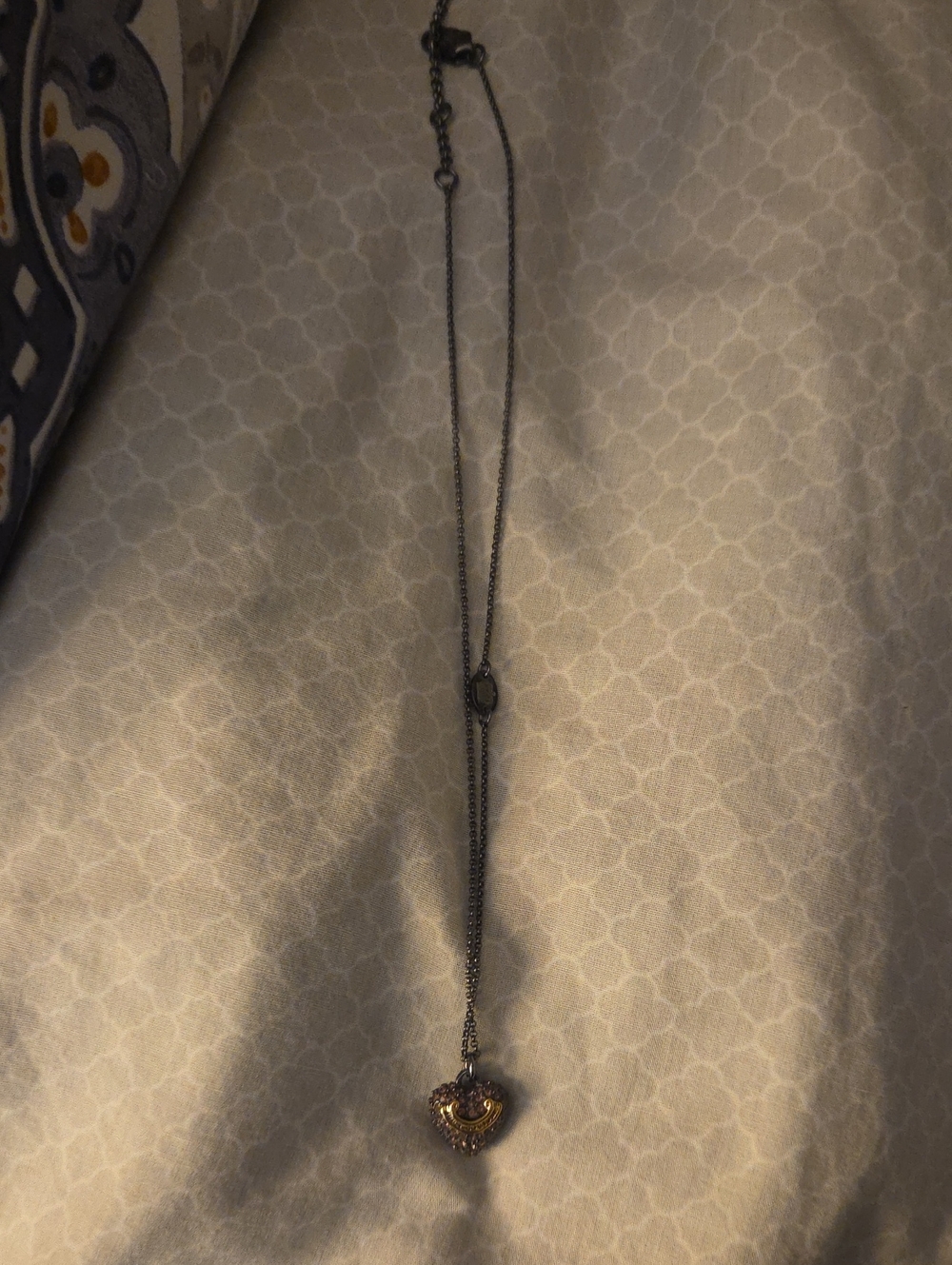 Juicy Couture Gold Heart Pendant Necklace